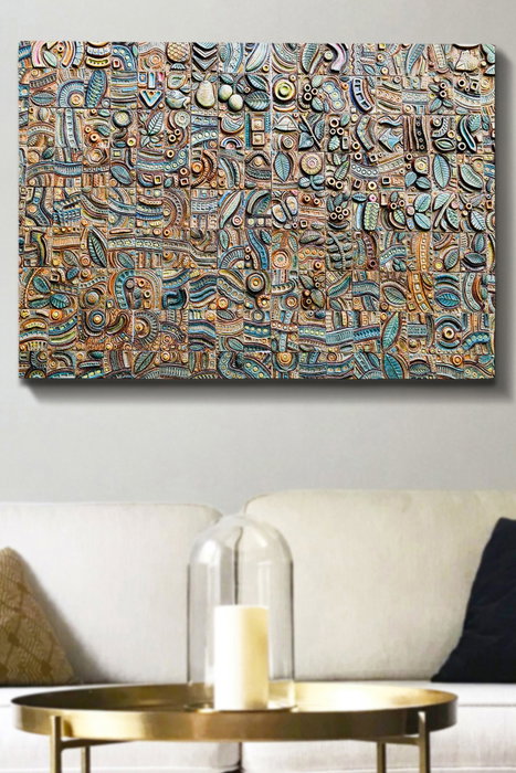 Wallity Kanvas Tablo (70 x 100) - 146 Wallity Kanvas Tablo (70 x 100) - 146